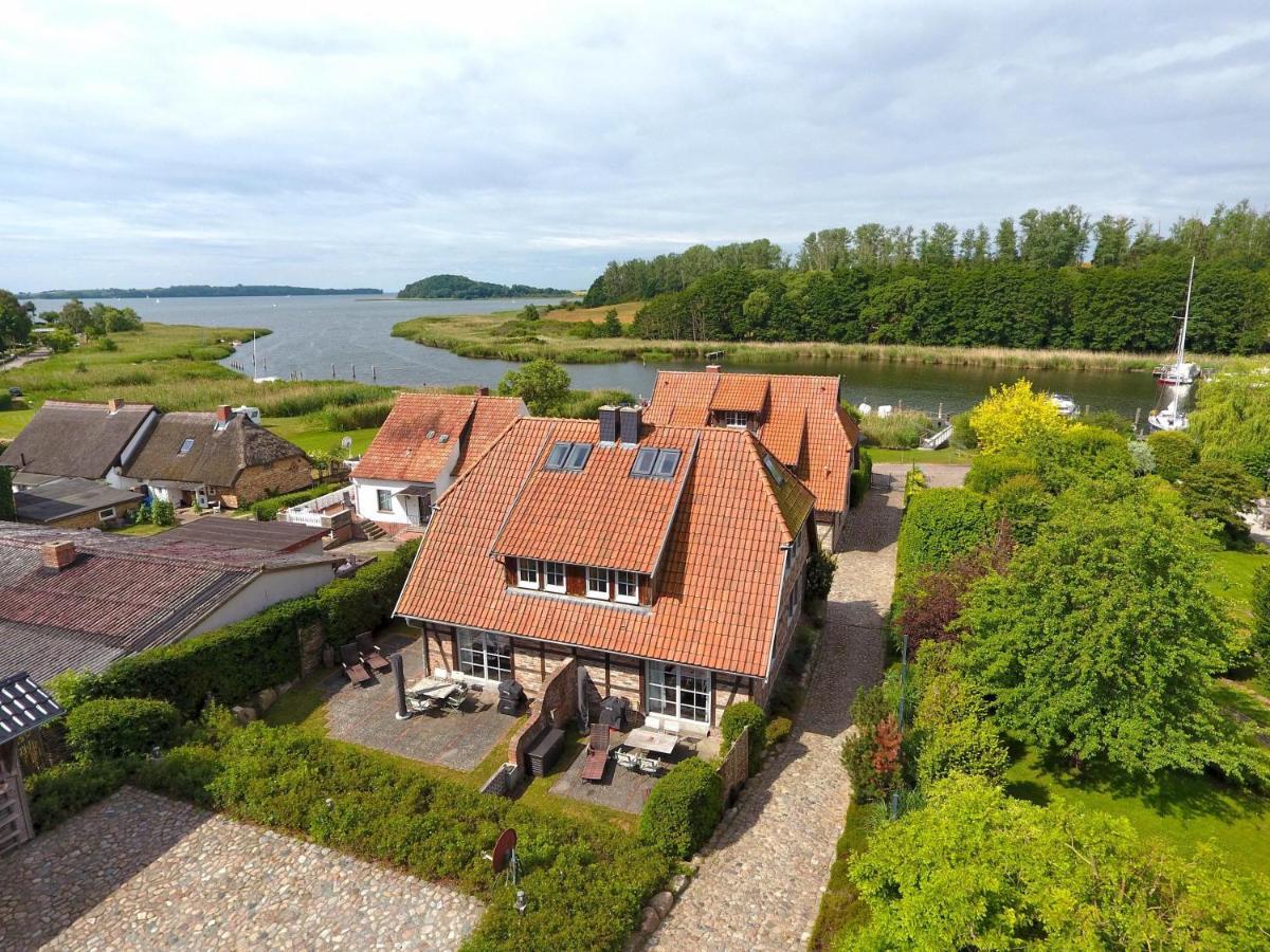 Fachwerkhaeuser Seedorf - Haushaelfte "Sophie Charlott" Mit Kamin Und Terrasse Kültér fotó